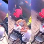 ¡Como si nada! mujer come "perro caliente" mientras su novio es asaltado en Brasil