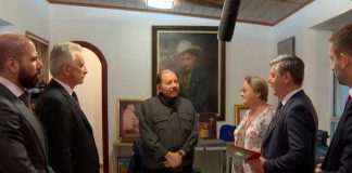 Encuentro del Presidente de Nicaragua, Daniel Ortega, con altos funcionarios de Rusia