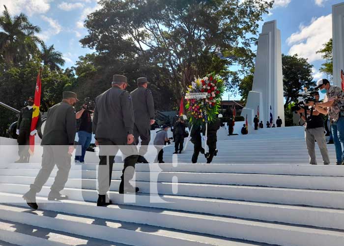 Conmemoración al Día del Soldado de la Patria en Nicaragua