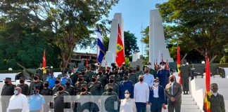 Conmemoración al Día del Soldado de la Patria en Nicaragua