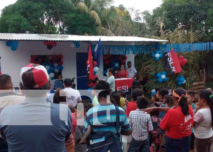 Habitantes celebran avances en Tipitapa