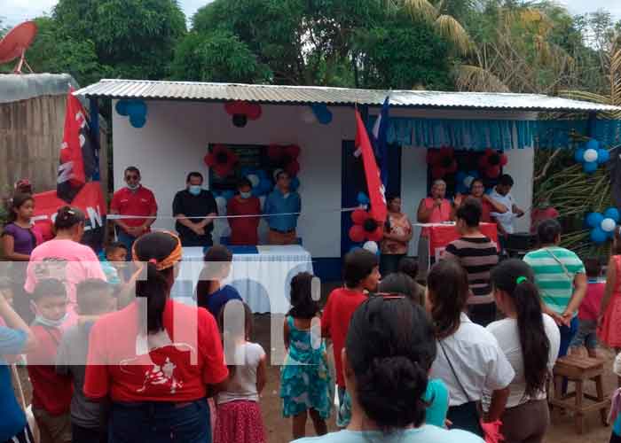 Actividad de entrega de casas a familias beneficiadas en Tipitapa