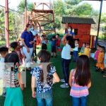 Juegos tradicionales en CDI de Tipitapa