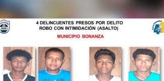 Delincuentes que capturó la Policía en el Triángulo Minero