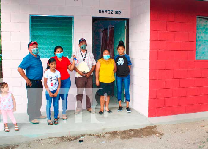 Gobierno de Nicaragua entrega viviendas de interés social