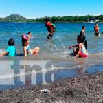 Familias de Nicaragua visitan y disfrutan de centros turísticos Xilonem y Xiloá