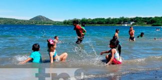 Familias de Nicaragua visitan y disfrutan de centros turísticos Xilonem y Xiloá