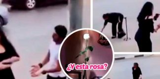 Tipo Rosa de Guadalupe: Pareja discute en la calle y la historia da un giro extraño