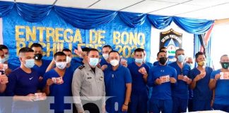 Reos de Matagalpa reciben bono de bachiller