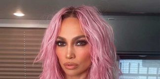 Jennifer López cambia el color de su cabello a rosa y se lo corta