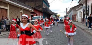 Familias de Jinotega le dan la bienvenida a la Navidad