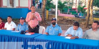 Policía Nacional realiza asamblea de seguridad ciudadana en Matiguás