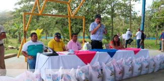 Entregan mil bonos de frijoles a productores de Siuna