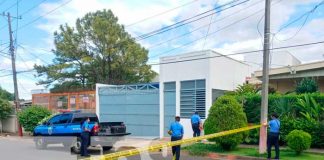 Vivienda en Altamira, Managua, donde un hombre fue encontrado muerto