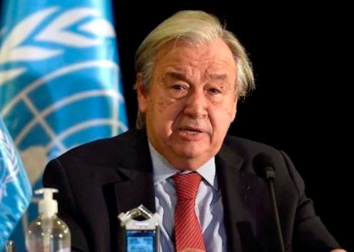 Antonio Guterres, secretario general de la ONU