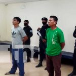 Captura de delincuentes en la delegación policial de Bilwi