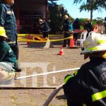 Capacitación de bomberos en Managua sobre sustancias tóxicas