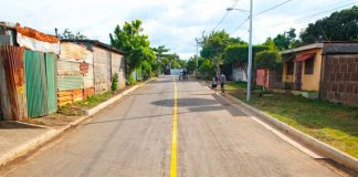 Nuevas obras y calles para el barrio La Primavera, Managua