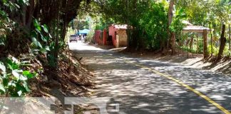 Inauguran más calles pavimentadas en las zonas rurales de Managua