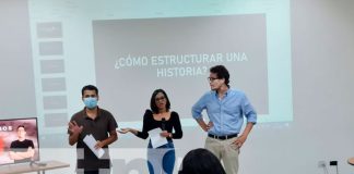 Taller "Creadores de Contenido" en Managua