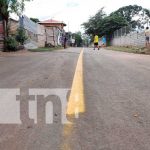 Habitantes del barrio Laureles Sur reciben la Navidad con calles nuevas