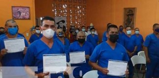 Reconocimiento por desempeño en reos de Estelí