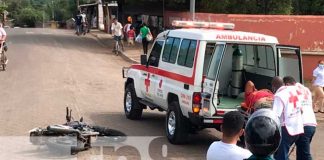 Choque entre dos motociclistas en Juigalpa, Chontales