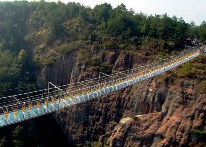 Puente colgante en México se desploma y deja al menos 23 heridos