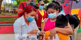 Jornada de vacunación contra el COVID-19 en Managua