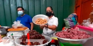 Comercio de productos para la gorra de la Purísima en Nicaragua