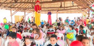 Celebración con la niñez gracias a Tu Nueva Radio Ya