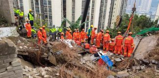 6 personas muertas al registrarse una explosión en una oficina en China