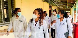 Autoridades del MINSA recorren Hospital Amistad Japón Nicaragua en Granada