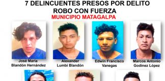 Policía Nacional en Matagalpa captura a 24 peligrosos delincuentes