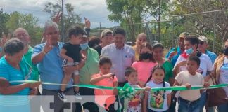 Inauguran calle adoquinada en el barrio Nuevo Amanecer 2, Juigalpa