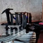 Managua: Incendio se registra en vivienda de la colonia 9 de junio