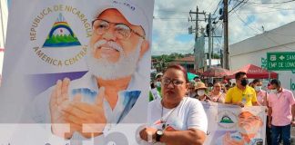 Juigalpa realizó homenaje especial al profesor Miguel de Castilla