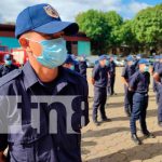 Bomberos de nuevo ingreso en Nicaragua