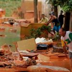 Emiten alerta máxima por rotura de una represa en Minas Gerais, Brasil