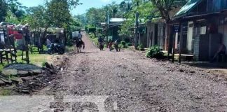 Reparación de calles y mejoramiento en Río Blanco