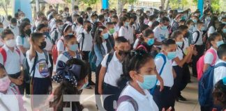 Inicio de clases para alumnos en Boaco