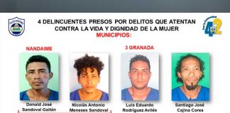 Captura de delincuentes en Granada