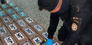 Incautación de cocaína en Guatemala