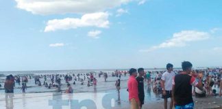 Ambiente en la zona de playas Pochomil y Masachapa