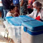 Atención en salud con brigadistas del MINSA en Managua