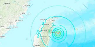 Sismo de 6.5 sacude el nordeste de Taiwán