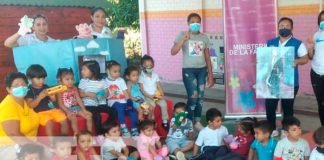 Show de títeres para la niñez en Tipitapa