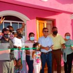 Cuatro familias recibieron su vivienda solidaria en Bluefields