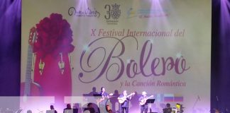 Inauguran X festival internacional del bolero en el Teatro Nacional Rubén Darío