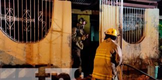 Casa afectada en el Bo. Nicarao